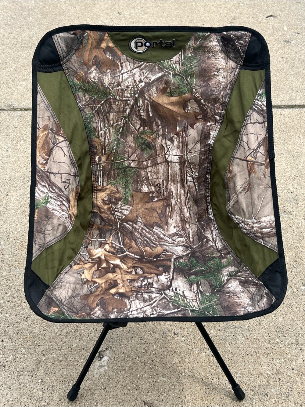 Portal Camo Folding Low-Profile, aluminum frame ,Ultralight Camping Chair w/Bag